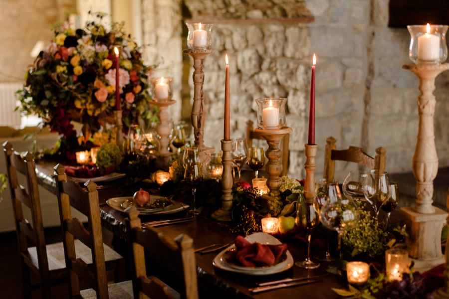 table decoration wedding