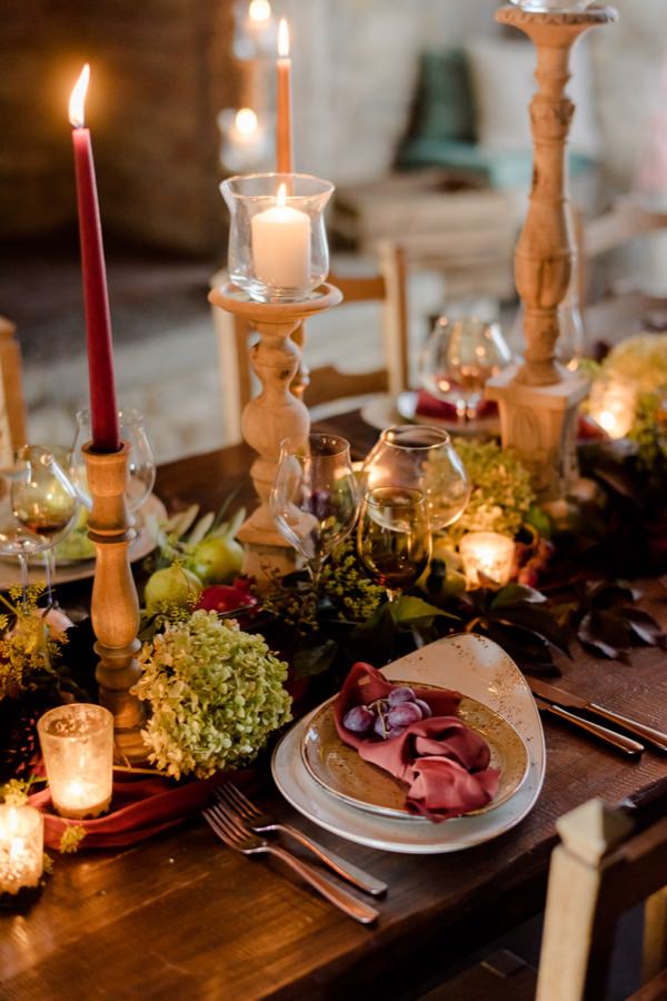 wedding decorations in tuscany