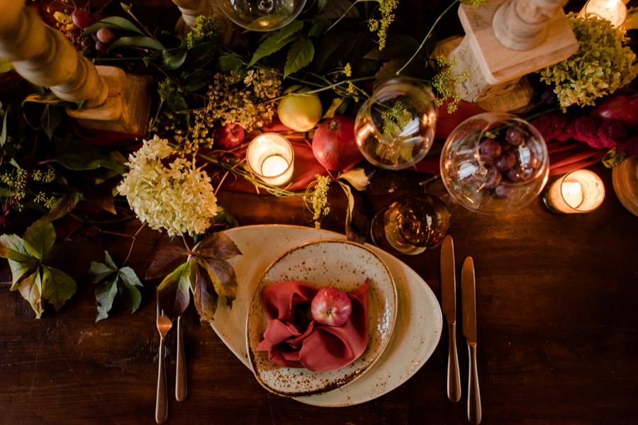 wedding table decorations