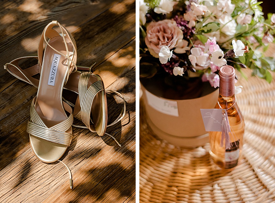 wedding shoes bride details