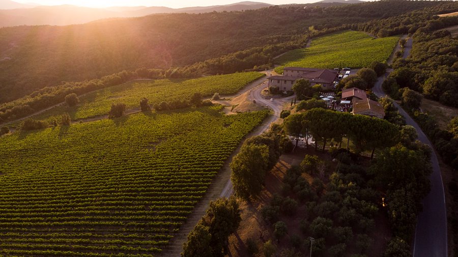 tuscany view vineyards wedding venue in tuscany