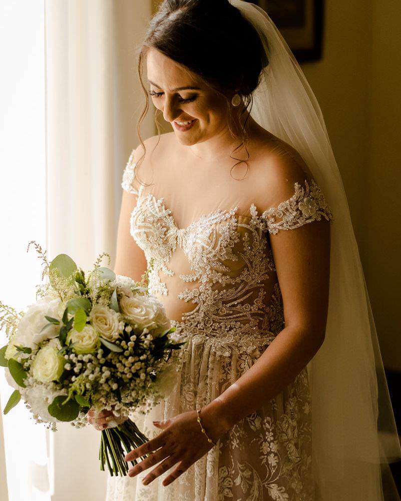 vintage bridal dress tuscany